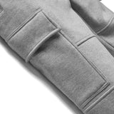 Wiaofellas  -  Cargo Pants for Men Joggers Trousers Man Autumn Slim Grey New in Regular Fit Casual Spandex Harajuku High Quality Korean Style