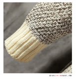 WIAOFELLAS  -  Autumn/Winter Men's Japanese Casual Loose Round Neck Pullover Sweater