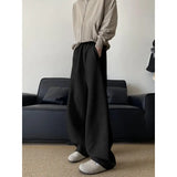 WIAOFELLAS  -  Spring NEW Loose Casual pants man Solid baggy trousers Unisex Wide leg pants Fashion trend youth skateboard pants male
