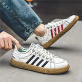 WIAOFELLAS  -  Fashion Classic Retro Men's Canvas Shoes Vintage Brand Canvas Sneakers Men Designer Skateboard Shoes Breathable Men Casual Shoes
