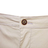 Wiaofellas  -  Men's New Summer Casual Shorts Straight Slim Five-quarter Pants Large Size Solid Color Sports Shorts
