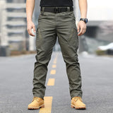 Wiaofellas  -  Autumn Tactical Overalls Pants Wear Men's Assault Pants Outdoor Camouflage Training Pants Wear-resistant Multi-pocket