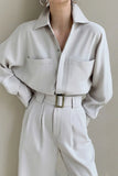 WIAOFELLAS  -  Women's Black Long Jumpsuit for Spring Autumn Winter Long Pants Vacation Outfit Casual Clothes Korean Fashion