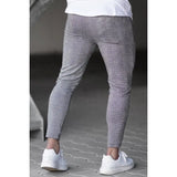 WIAOFELLAS  -  Men Pliad Sweatpants Joggers Pants Spring Autumn  Casual Sport Drawstring Elastic Waist Slim Long  Street Wear
