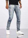 Wiaofellas  -  New Motopants Leisure Motorcycle Jeans Riding Trousers Off-road Motocross Riding Pants Zipper Design Multiple Pockets