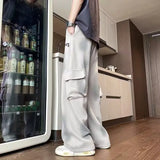 Wiaofellas  -  Faionable Casual Sports Pants for Men Autumn Korean Sle Versatile Long Trousers Trendy Teenagers Sweatpants