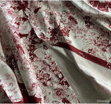 WIAOFELLAS  -  Shirt for Men Casual Fashion Street Trend Personality Floral Print Lapel Print Button Long Sleeve Slim Cardigan Tops C115