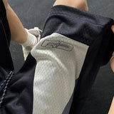 WIAOFELLAS  -  Shorts Summer Sports Basketball Shorts American Trend Splicing Mesh Breathable Quick Dry Training Shorts Loose Casual Shorts Men