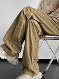 WIAOFELLAS  -  Men's Summer Outdoor Sports Paratrooper Work Pants High Street Loose Casual Trousers