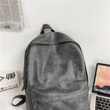 WIAOFELLAS  -  High Quality Women Man Backpack PU Leather Men's Backpacks Girl Luxury Designer Back Pack Laptop Bag Large Capacity Travel Bag