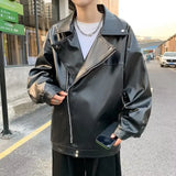 Wiaofellas  -  Male Coats Leather Men's Bomber Jackets Spring Autumn High Quality Y2k New In Fast Delvery Joker Cheap Clothes Offer Aesthetic