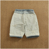 WIAOFELLAS  -  Ripped hole plankton handsome high street trend denim shorts men summer everything to do old washed pants five quarter pants