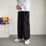 WIAOFELLAS  -  Straight Pants Men Sweatpants Korean Clothes Jogging Spring Men's Clothing Hip Hop Streetwear Joggers Pants Men