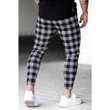 WIAOFELLAS  -  Men Pliad Sweatpants Joggers Pants Spring Autumn  Casual Sport Drawstring Elastic Waist Slim Long  Street Wear
