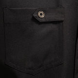 WIAOFELLAS  -  Men's Sleeveless Lapel Solid Color Shirt American Fashion Trend Simple Slim Breathable Business Daily Summer New Men's Tops