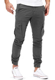 WIAOFELLAS  -  New Best Selling Men's Pants Woven Casual Work Pocket Trousers