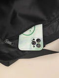 WIAOFELLAS  -  Crossbody bag men's large-capacity shoulder bag women's leisure messenger bag students' class bag solid color handbag