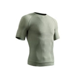 Wiaofellas  -  Men's Fitness Short Sleeve T-Shirt Summer Running Quick Dry Breathable Knit Tee Men Sports Skinny T-shirt Outdoor