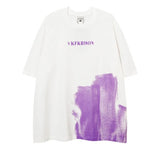 WIAOFELLAS  -  Summer New Trendy Printed Men Women Surf Vacation T-shirt Luxury Brands Street Short Sleeves Top Graphic Oversized T Shirt