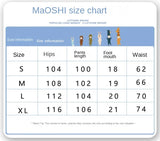 WIAOFELLAS  -  Distressed Brushed Jeans Men Niche High Street Straight Trousers