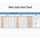 WIAOFELLAS  -  Elegant Black Suits for Men 3 Piece Jacket Pants Vest Male Clothing High Quality Peak Lapel Customized Wedding Tuxedos