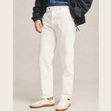 WIAOFELLAS  -  American European Spring Autumn New Fashion Men’s Solid Color Casual Trendy Straight Cotton Trousers Male Simple Pants Clothes