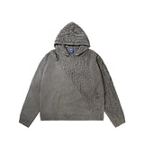WIAOFELLAS  -  American retro misplaced knitted design sense autumn and winter sweater men and women fashion brand sweater couple jacket