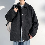 Wiaofellas  -  Men's Clothing Men's Korean Style Clothes Harajuku Outerwear Loose Fitting Spring Jackets Popular Coats Models Original