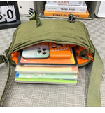 WIAOFELLAS  -  Large-capacity shoulder bag outdoor short-distance travel bag fashion messenger bag