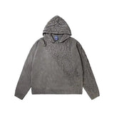 WIAOFELLAS  -  American retro misplaced knitted design sense autumn and winter sweater men and women fashion brand sweater couple jacket