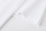 WIAOFELLAS  -  Pure Cotton Short Sleeve T-shirt Men's Round Neck Loose Solid Color Base Shirts Top Tees