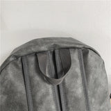WIAOFELLAS  -  High Quality Women Man Backpack PU Leather Men's Backpacks Girl Luxury Designer Back Pack Laptop Bag Large Capacity Travel Bag