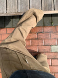 Wiaofellas  -  Brown Straight Leg Workwear Trousers Men Summer Loose Logging Sle High Street Vibe Knife  Casual Pants Youth Faion