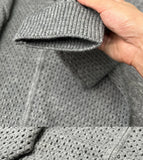 WIAOFELLAS  -  Hollow Hooded Knitted Cardigan Sweater Men's Spring and Autumn New Couple's Jacket Casual Versatile Fashion Top