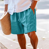 WIAOFELLAS  -  Men s Swim Shorts Quick Dry Beach Trunks with Mesh Lining Adjustable Drawstring Waistband for Summer Swimwear