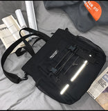 WIAOFELLAS  -  NEW Real Photo Canvas Bag Cute Joker Girl Shoulder Bag Student Class Forest Postman Bag Messenger Bag