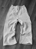 Wiaofellas  -  New Casual Mens Loose Straight Pants Vintage Drawstring Side Striped Sweatpants For Men Spring Summer Hip Hop Baggy Trousers Man