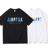 WIAOFELLAS  -  Summer Mens T-Shirts Brand Mens Casual Stretch Loose Cotton Short Sleeve T-shirt Print Couple Street Sport T-Shirt