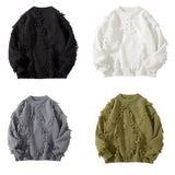 WIAOFELLAS  -  fashion Handsome Everything Trend High Quality Men's Knitted Sweater Daily Casual Warm Sweater Casual Daily Fashion