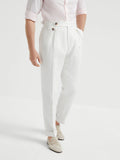 Wiaofellas  -  Spring/Summer New Light Business Elegant Casual Italian Naples High-Waisted Straight Leg Long Pants Men's Suit Pants