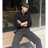 WIAOFELLAS  -  Replica Luxury Sweaters Men Sweater Jersey Korean Reviews Many Clothes Knitwear Cardigan Autumn Men's Clothing Mens Coat Hırka