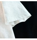 WIAOFELLAS  -  Trendy Nicheshort Sleeve Cotton T-Shirt For Men Loose Fit Summer Hip Hop Korean Style Casual Tshirt InsFashionable Half Sleeve T