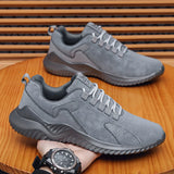 Wiaofellas Men's Lightweight Non-Slip Running Shoes Wear-Resistant Sports Shoes Trendy Fashion Couple Casual Shoes Outdoor Large Size