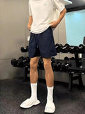 Wiaofellas  -  Qui Dry Outdoor Fitn Men's orts American Slant Cut Training Pants Spor Lightweight Comfortable Breathable orts