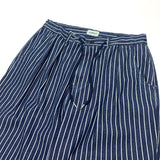 WIAOFELLAS  -  Striped slacks Loose straight cone slacks Hip hop niners wide leg striped slacks