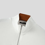WIAOFELLAS  -  Men Sweatshirts Solid Color Stand Collar Long Sleeve Zipper Male Cardigan Streetwear Autumn Fashion Casual Hoodies