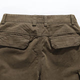 WIAOFELLAS  -  Fashion Cargo Pants Men Streetwear Leisure Thick Cotton Jogger Pants Multi Pockets Ankle Banded Man Casual Trousers MY193