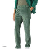 WIAOFELLAS  -  Men's Casual Pants  Men Straight Tube Wide Pants Spring Autumn Male Corduroy Pants Khaki Black Flat Heavyweight Trousers