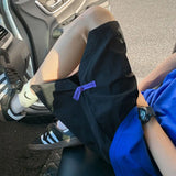 WIAOFELLAS  -  Shorts Men's Summer New Chinese Style Buckle 5-point Pants Outdoor Sports Slit Over-knee Half Pants