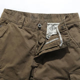 WIAOFELLAS  -  Fashion Cargo Pants Men Streetwear Leisure Thick Cotton Jogger Pants Multi Pockets Ankle Banded Man Casual Trousers MY193